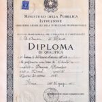 Claudio Segna Diploma