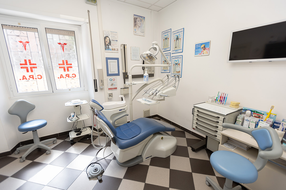 Sala dentistica Blu